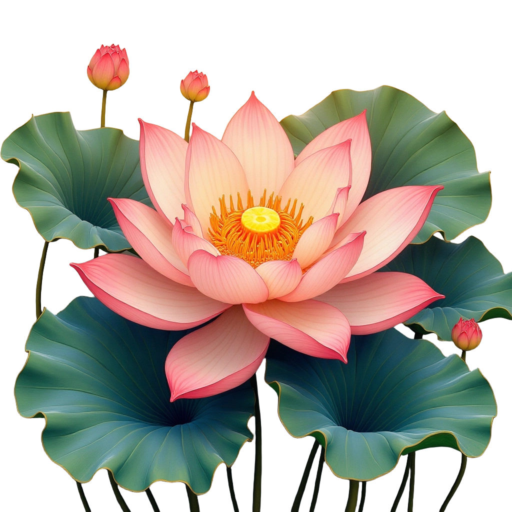 Blossoming Lotus